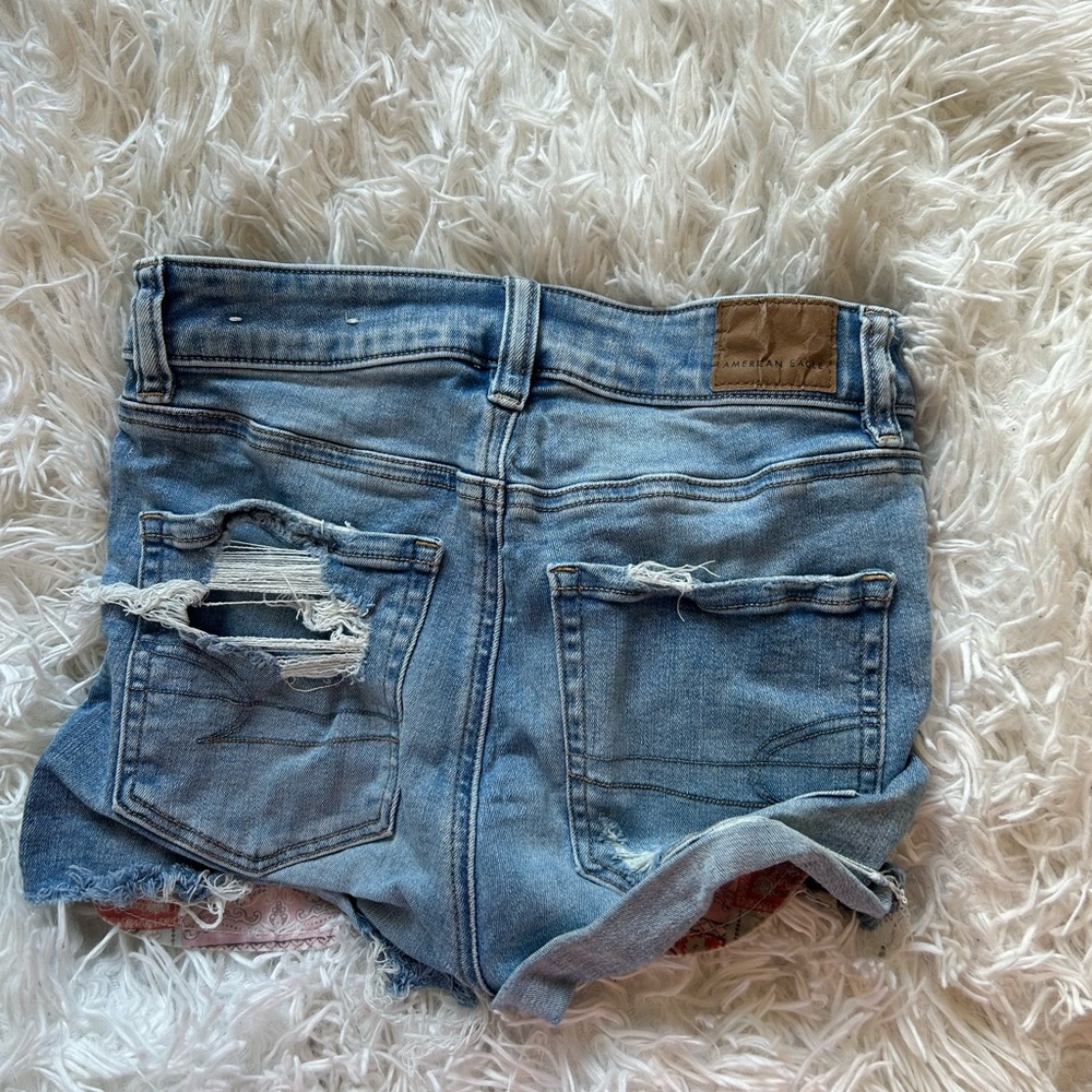 ae jean shorts size 2